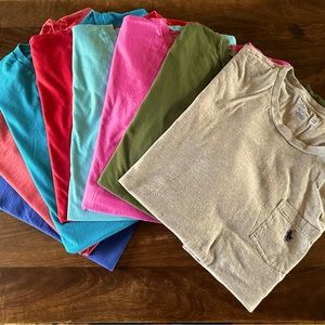 Men’s Big & Tall Lot of Polo Shirts and Nike Pullover